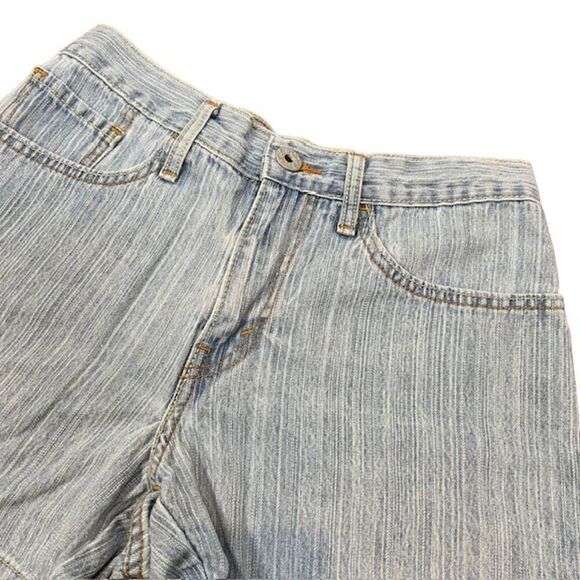 Levi's Denim Shorts Medium Light Lined Wash Juniors Size 7 - Picture 3 of 9